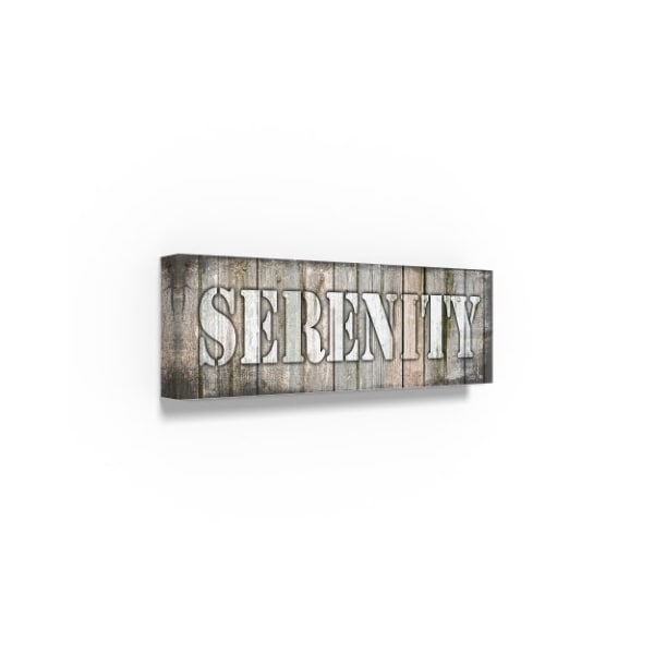 Lightboxjournal 'White Serenity' Canvas Art,10x32